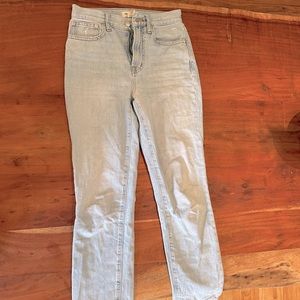 Madewell Perfect Vintage Jeans Light Wash